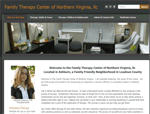 Tablet Screenshot of familytherapynova.com